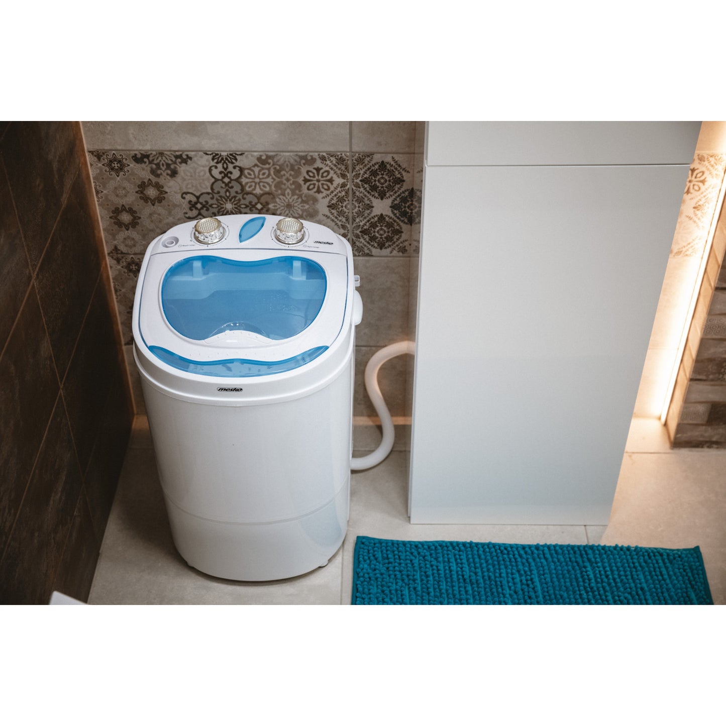 Reiswasmachine – Mini Wasmachine – Draagbare Wasdroger – Compacte Wasmachine – Camping Wasmachine – Wascapaciteit 3 kg – Met Centrifugefunctie