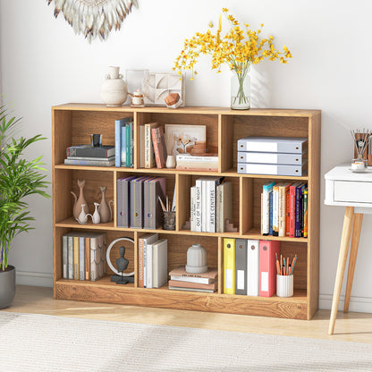 Boekenkast – Vakkenkast – Opbergkast – Kast – Wandkast – 10 Compartimenten – MDF Hout – Anti-Kantelbescherming