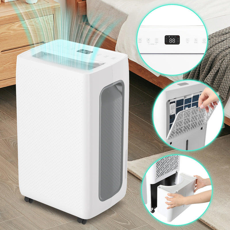 Luchtontvochtiger – Vochtvreter – Dehumidifier – Vochtverwijderaar – Vochtopnemer – 26L per Dag Capaciteit – Wifi en Timerfunctie