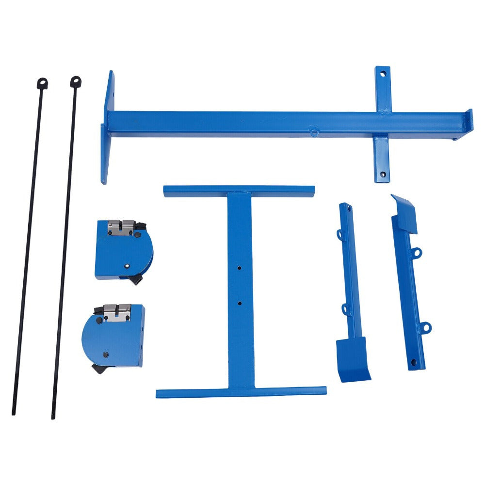 Metaalschrinker – Metaalstretcher – Metaalbuiger – Plaatbuiger – Buigmachine – Voetpedalen Bediening – Robuust IJzeren Frame 113x48x17 cm