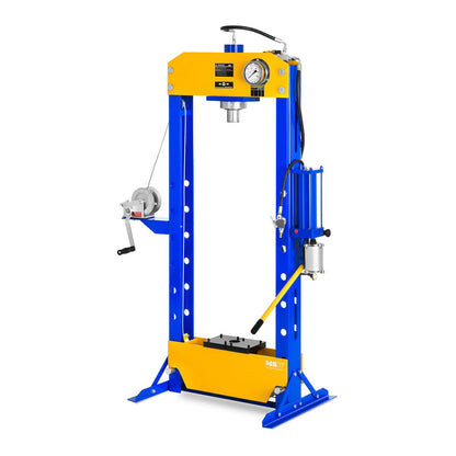 Perspress – Werkplaatspers – Hydraulische Pers – Pneumatische Pers – Stempelpers – 30 Ton Kracht – Verstelbare Werkhoogte 250-1125 mm