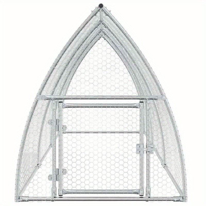 Kippenren – Kippenhok – Kippenkooi – Kipren – Kippenverblijf – Verzinkt Staal – 300x105x120 cm – Weerbestendig & Robuust