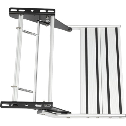 Campertrap – Caravantrap – Opstapje – Instaptrap – Instapje – Aluminium – Inklapbaar – 1 Trede – Draagvermogen 150 kg