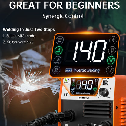 Lasapparaat – Mig Lasmachine – Tig Lasapparaat – Elektrode Lasmachine – Inverter Lasapparaat – 3-in-1 Gasloos – Synergische LCD Bediening