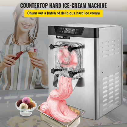 IJsmachine – IJsbereider – IJsmaker – Hardijsmachine – Roomijsmachine – RVS Behuizing – 4,2L Capaciteit