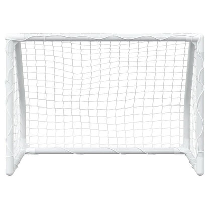 Voetbaldoel – Voetbalgoal – Voetbalgoals – Voetbaldoeltjes – Set van 2 – Inklapbaar & Draagbaar – 64x35x48 cm – Inclusief Witte Bal