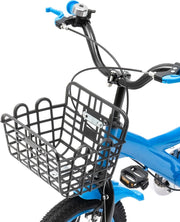 Kinderfiets - 12 inch - met zijwieltjes - blauw - jongensfiets - Geschikt vanaf 2 jaar