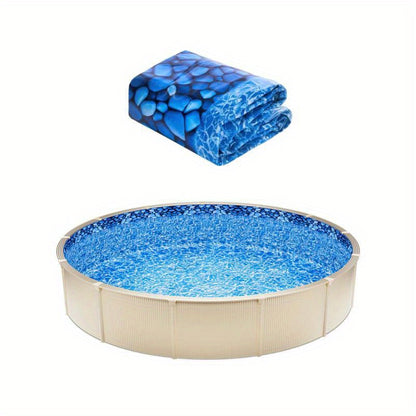 Zwembadbekleding – Zwembadliner – Zwembadfolie – Liner Rond – 244 Cm Diameter – Waterdicht Materiaal – Duurzaam En Makkelijk Te Installeren