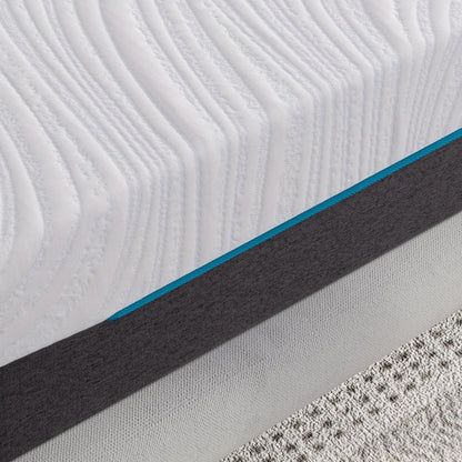18/20cm 160x200cm Memory Foam Mattress | Soft Comfortable Fabric Medium Softness for Optimal Body Support & Comfortable Sleep, Polyester Cover, Hybrid Construction, Euro Top, Pocketed Coil, Twirest Brand