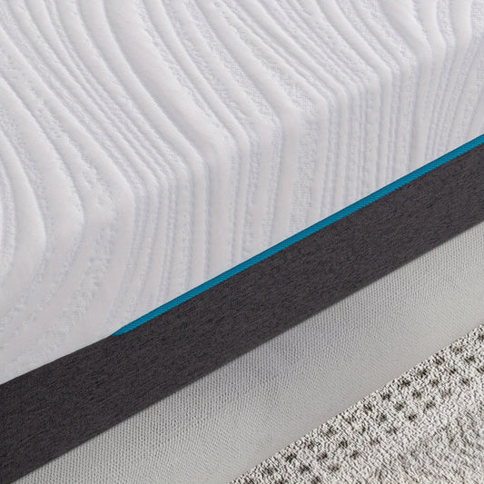 18/20cm 160x200cm Memory Foam Mattress | Soft Comfortable Fabric Medium Softness for Optimal Body Support & Comfortable Sleep, Polyester Cover, Hybrid Construction, Euro Top, Pocketed Coil, Twirest Brand