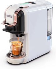 Coffee Machine - Nespresso Coffee Machine - Espresso - Maker - Iced Coffee - 5 in 1 - White