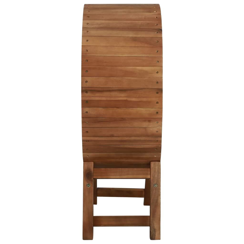 Wijnrek – Flessenrek – Wijnhouder – Wijnmeubel – Wijnopslag – 13 Flessen – Massief Acaciahout – Compact & Stabiel Design