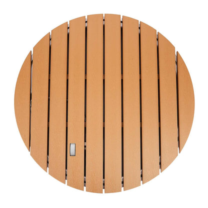Buitendouche – Tuindouche – Vloerdouche – Campingdouche – Zonnedouche – Aluminium en Houtlook WPC – Verstelbare Waterstraal tot 4 Meter Hoog – Geïntegreerd Voetpedaal