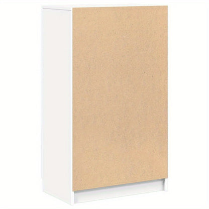 Schoenenkast – Schoenenrek – Schoenenopberger – Halmeubel – Schoenenbankje – Wit – Compact 59x35x100 cm – Duurzaam Hout