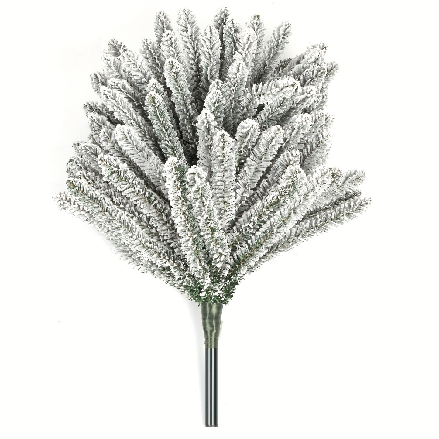 Kerstboom – Kunstkerstboom – Kunstboom – Dennenboom – Flocked Boom – 180 cm Hoog – 550 PVC Takken – Met Stevige Metalen Standaard