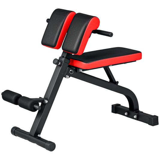 Trainingsbank – Gewichtbank – Fitnessbank – Krachtbank – Opvouwbare Bank – Verstelbaar – Robuust Stalen Frame – Zwart
