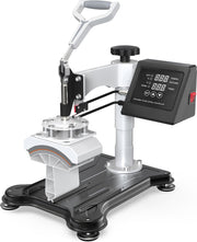 MP-3881 8-in-1 hittepersmachine, 30 oz grote capaciteit, verwarming met dubbele buis, nauwkeurige digitale bediening, 360 ° draaibaar