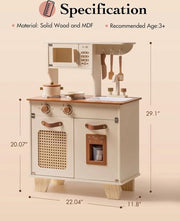 Kinder Keuken - Mokka - Kinderkeuken - Kinderkeuken Speelgoed - Kinder Keukentje - Peuters