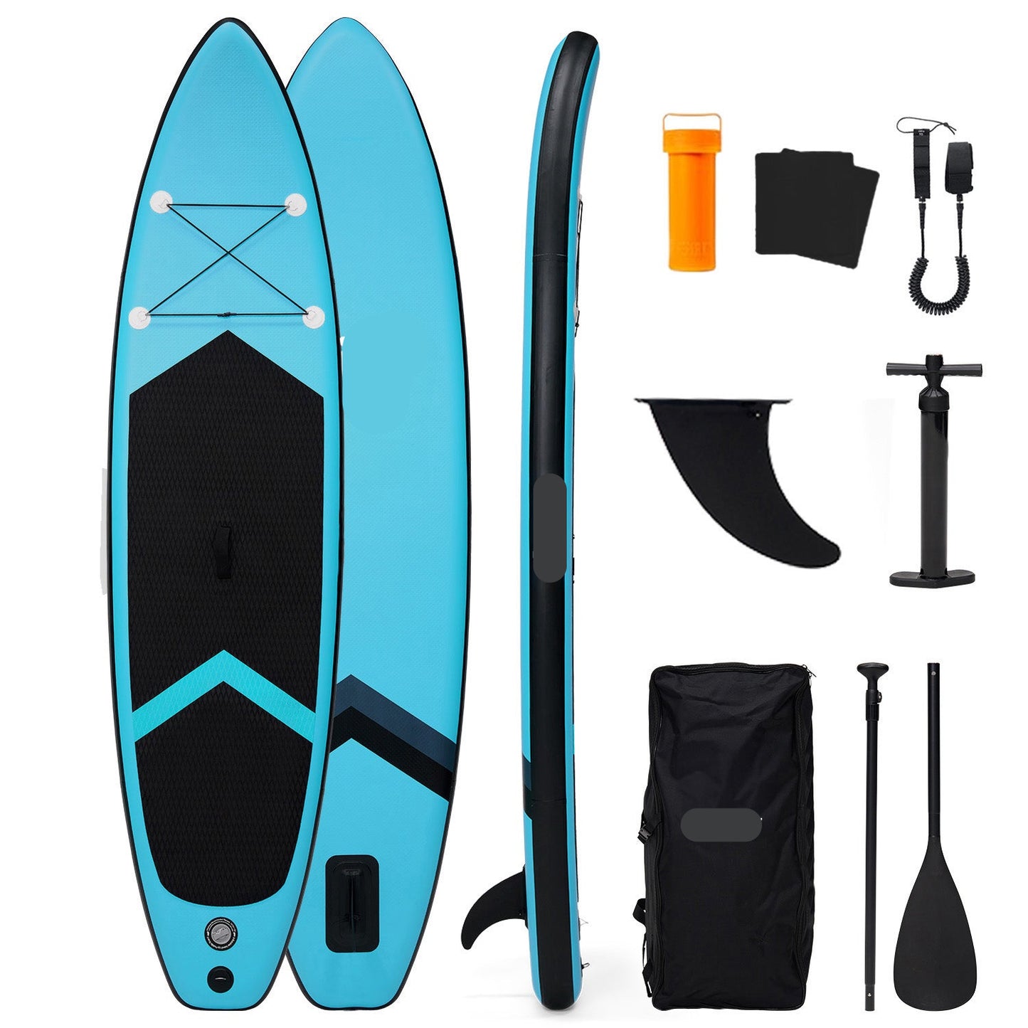 Opblaasbare SUP Board – Stand Up Paddleboard – Paddle Board – SUP Plank – 320x84x15 Cm – Max 150 Kg – PVC & EVA - QUORE