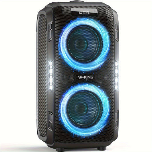 Draadloze Speaker – Bluetooth Luidspreker – Portable Subwoofer – Outdoor Speaker – Stereo Box – 200W Krachtig Geluid – 76500mAh Lange Batterijduur