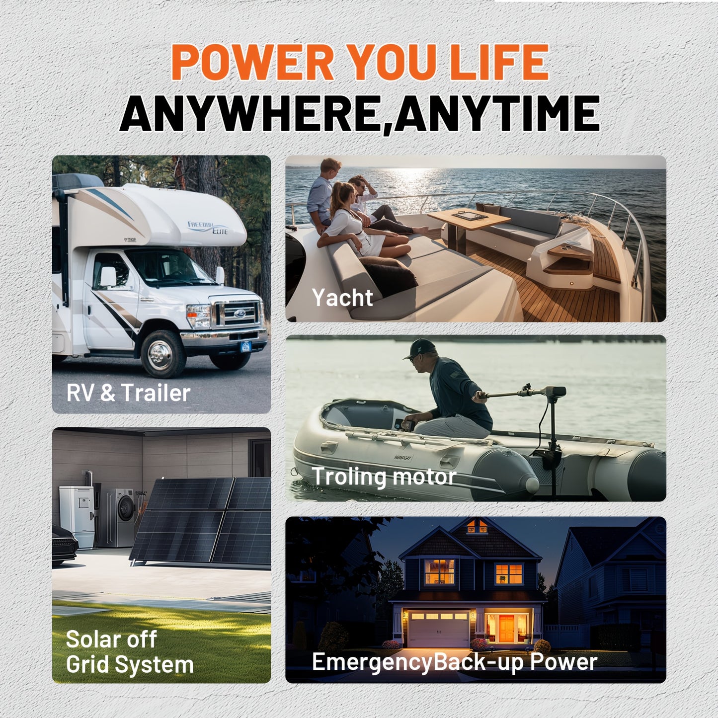 12V 310Ah LiFePO4 Accu – Lithium Accu – Caravan Accu – Boot Accu – Energieopslag Batterij – 3968Wh Capaciteit – 100A BMS Bescherming – Laagtemperatuur Beveiliging