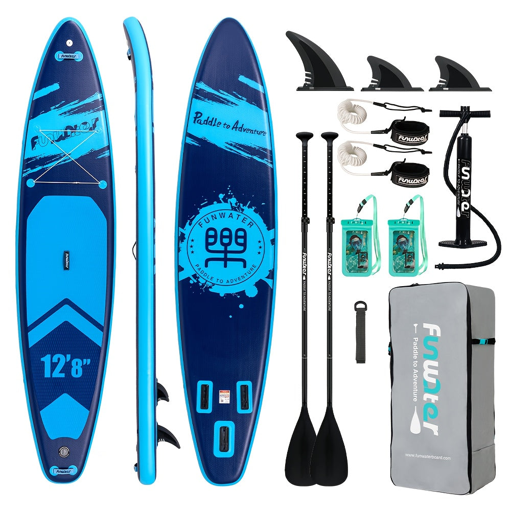 Opblaasbare SUP – Paddleboard – Stand Up Paddle – Inflatable Board – Watersportboard – 385x85x15 cm – Duurzaam PVC