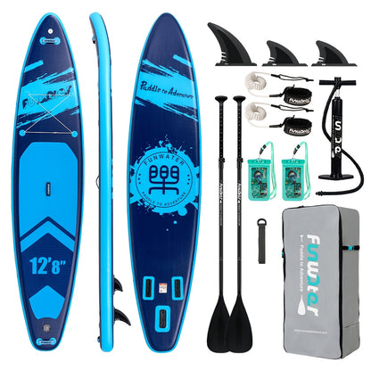 Opblaasbare SUP – Paddleboard – Stand Up Paddle – Inflatable Board – Watersportboard – 385x85x15 cm – Duurzaam PVC