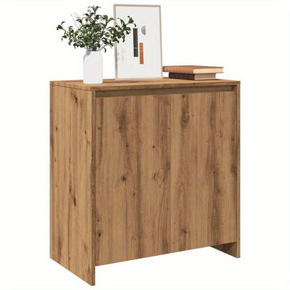 Handgemaakt Eikenhouten Dressoir – Kast – Buffet – Opbergkast – Dressoir – Rustiek Design – 70x41x75 cm – Massief Eikenhout