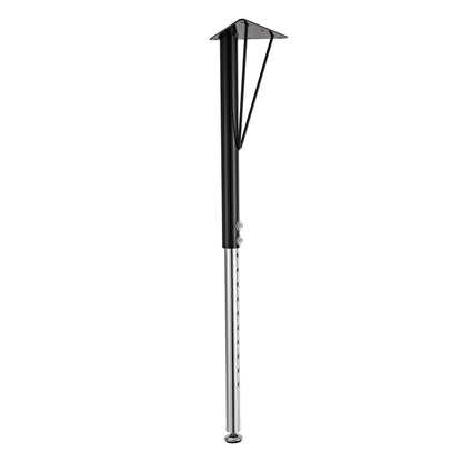 Verstelbare Tafelpoten – Tafelpoten Met Verstelbare Hoogte – Meubelpoten – Bureau Poten – Eettafel Poten – Zwarte Metalen Constructie – Verstelbaar 44,5-73,5 cm – Antislip Rubber Voetjes – Stevig Tot 300 kg