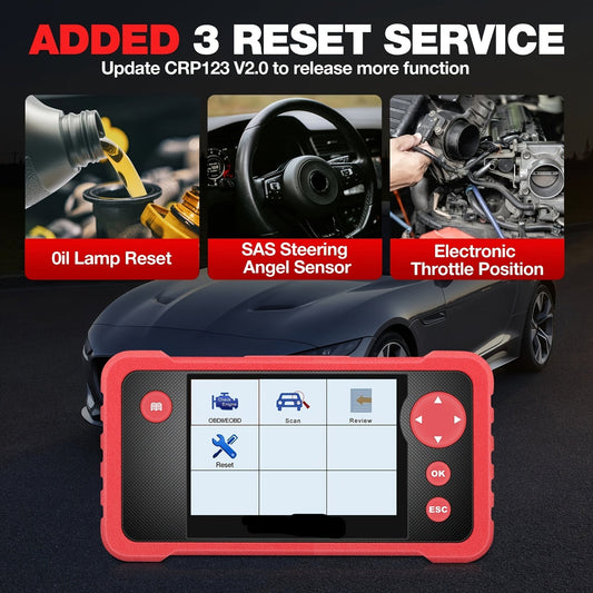OBD2 Uitlezer – OBD2 Scanner – Auto Diagnose Tool – Foutcode Uitlezer – Motorstoringen Uitlezen – 5-Inch Touchscreen – Wifi Updates