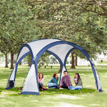 Gezinstent – Campingtent – Familie Tent – Bivak Tent – Outdoor Shelter – Ruime Dome Tent voor 6-8 Personen – 4 Ritssluitingen Met Ventilatie