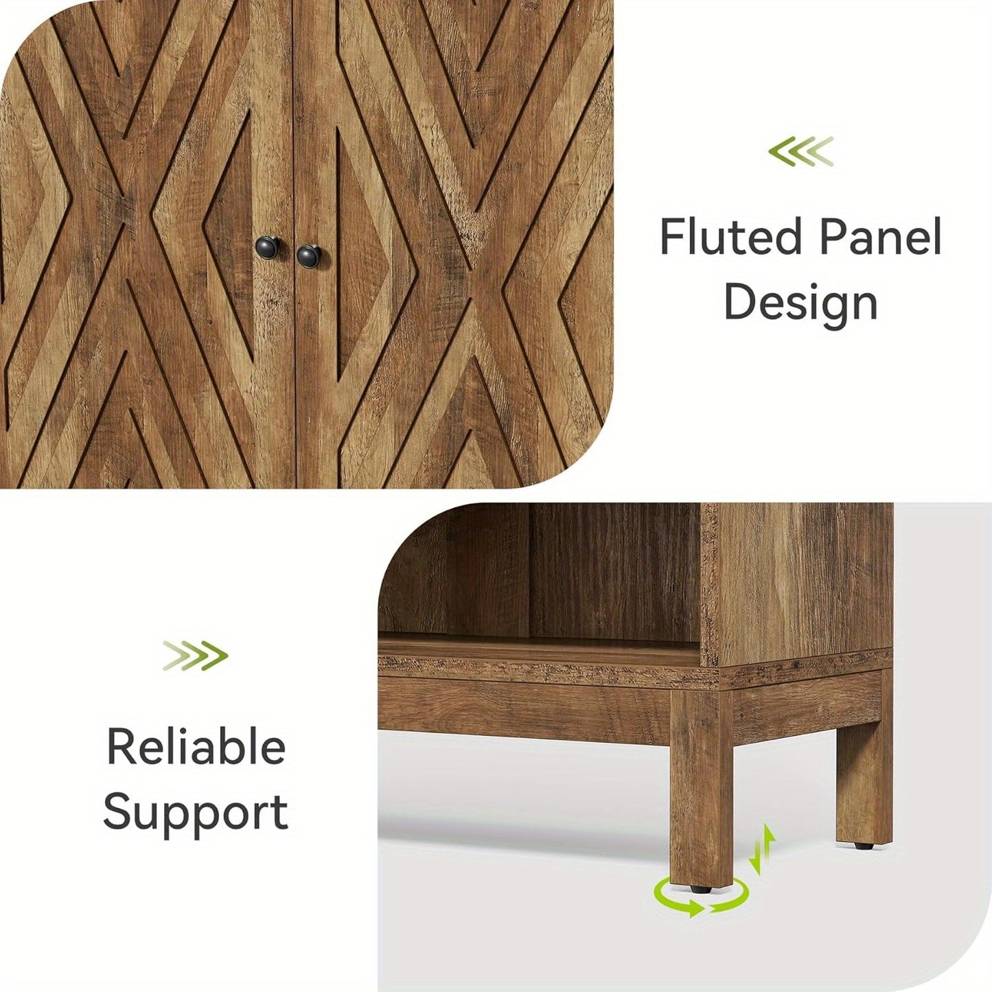 Schoenenkast – Schoenenrek – Schoenenopberger – Opbergkast – Schoenenbank – 5 Lagen – Verstelbare Planken – Industrieel Bruin Hout – Stevig Vloerstaand Design