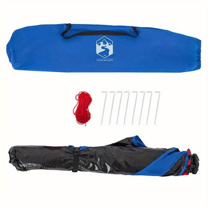 Tent – Strandtent – Pop-up Tent – Koepeltent – Kampeertent – Lichtgewicht Polyester – Snel Opzetten – Blauw – 2 Persoons
