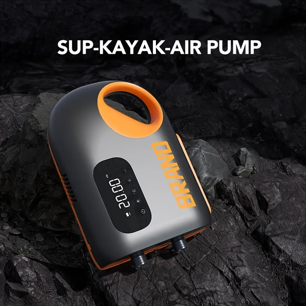 Elektrische Luchtpomp – Opblaaspomp – Compressor – Inflator – Pomp – USB Oplaadbaar – Max 20 PSI – Compact Design Zwart
