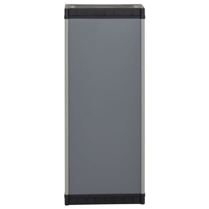 Tuinkast – Tuinkist – Tuinberging – Opbergkast – Buitenopslag – Roestvrij Staal – 1 Verstelbare Plank – 35x40x85 cm – Weerbestendig