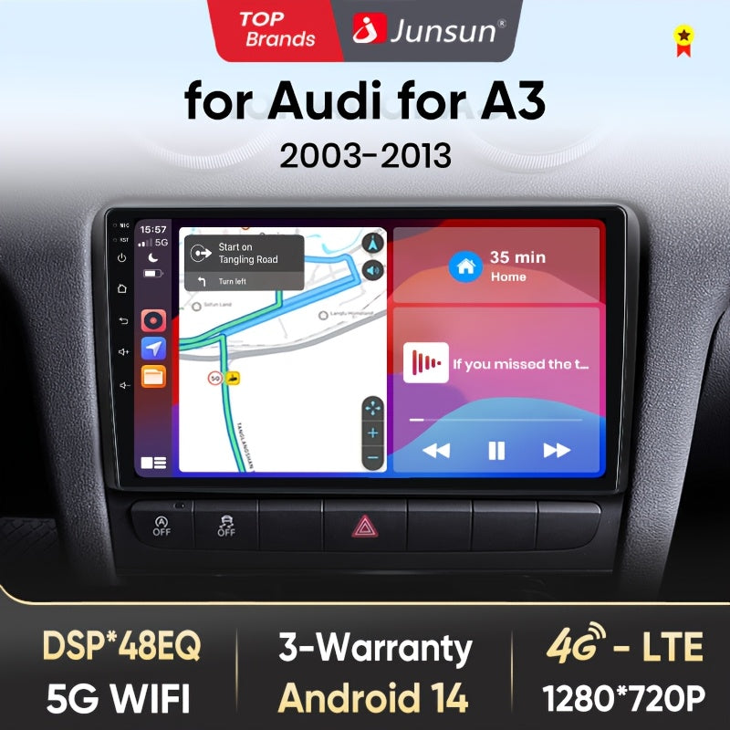 2 Din Android Autoradio – Multimedia Speler – Navigatiesysteem – Touchscreen Dashboard – 4G Wifi Radio – 9 Inch IPS Scherm – 2GB RAM 32GB Opslag