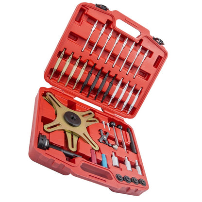 Koppelingsuitlijningsset – Koppelingsuitlijner – Zelfafstellende Koppelingsset – Clutch Alignment Tool – Universele Koppelingsuitlijning – 38-delige Complete Set – Zelfafstellende Functionaliteit – Duurzame Constructie