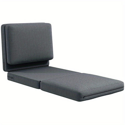 Bedbank – Slaapbank – 3-in-1 Bank – Logeerbed – Sofa – Opvouwbaar – Donkergrijs Fluweel – Stevig Frame tot 240 kg