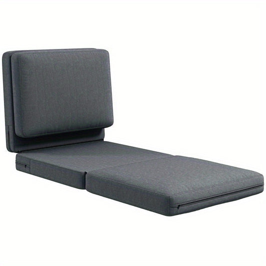 Bedbank – Slaapbank – 3-in-1 Bank – Logeerbed – Sofa – Opvouwbaar – Donkergrijs Fluweel – Stevig Frame tot 240 kg