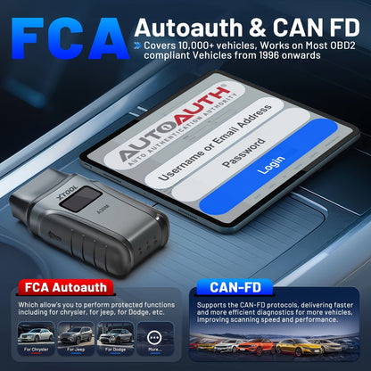 OBD2 Scanner – Auto Diagnosetool – Codelezer – Diagnoseapparaat – Uitleesapparaat – Draadloos Bluetooth – 26+ Resetfuncties – Levenslange Gratis Updates