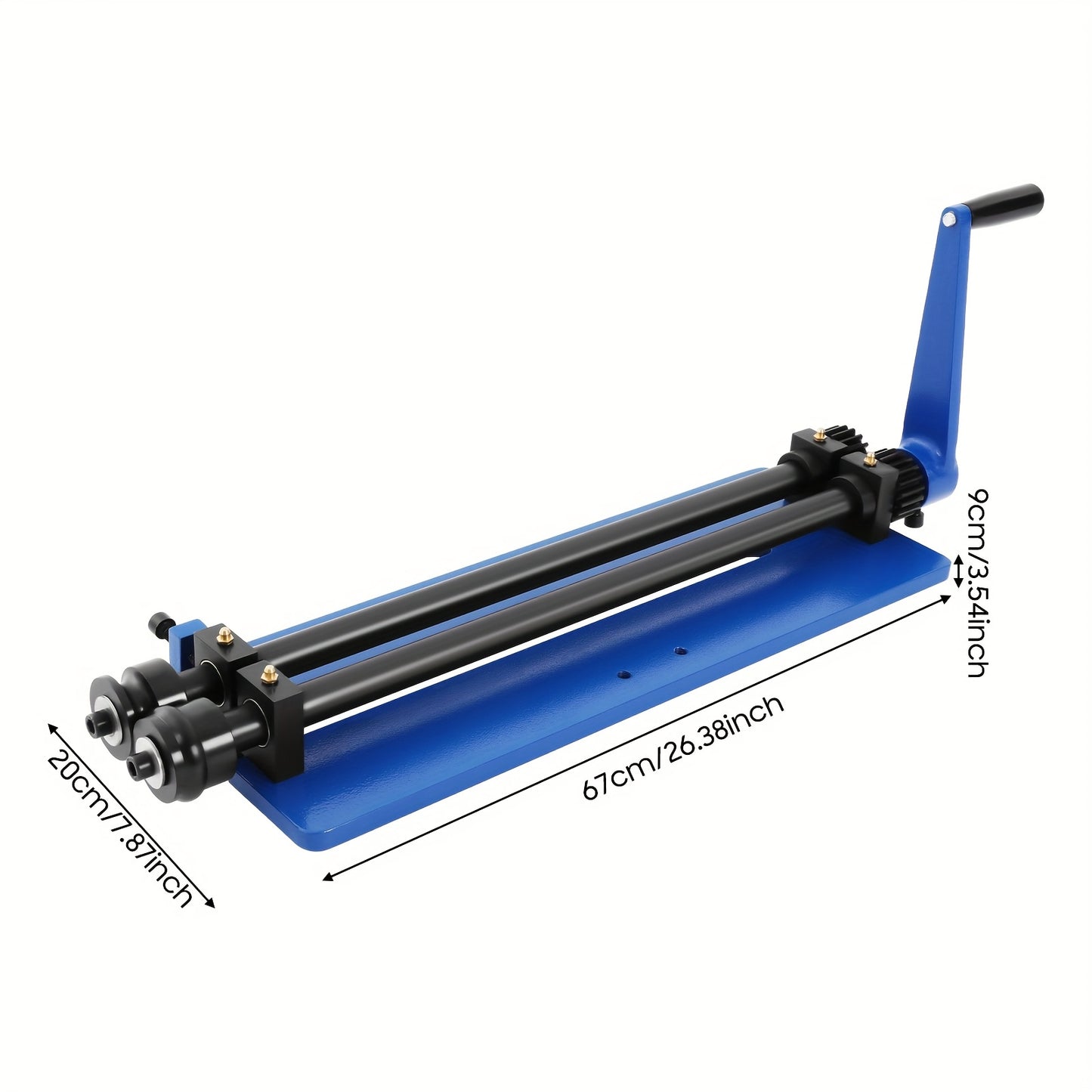 Metaalrolapparaat – Bead Roller – Rollformer – Swager – Plaatwerk Gereedschap – 460mm 18 Inch – Stalen Constructie – Instelbare Diepte - QUORE