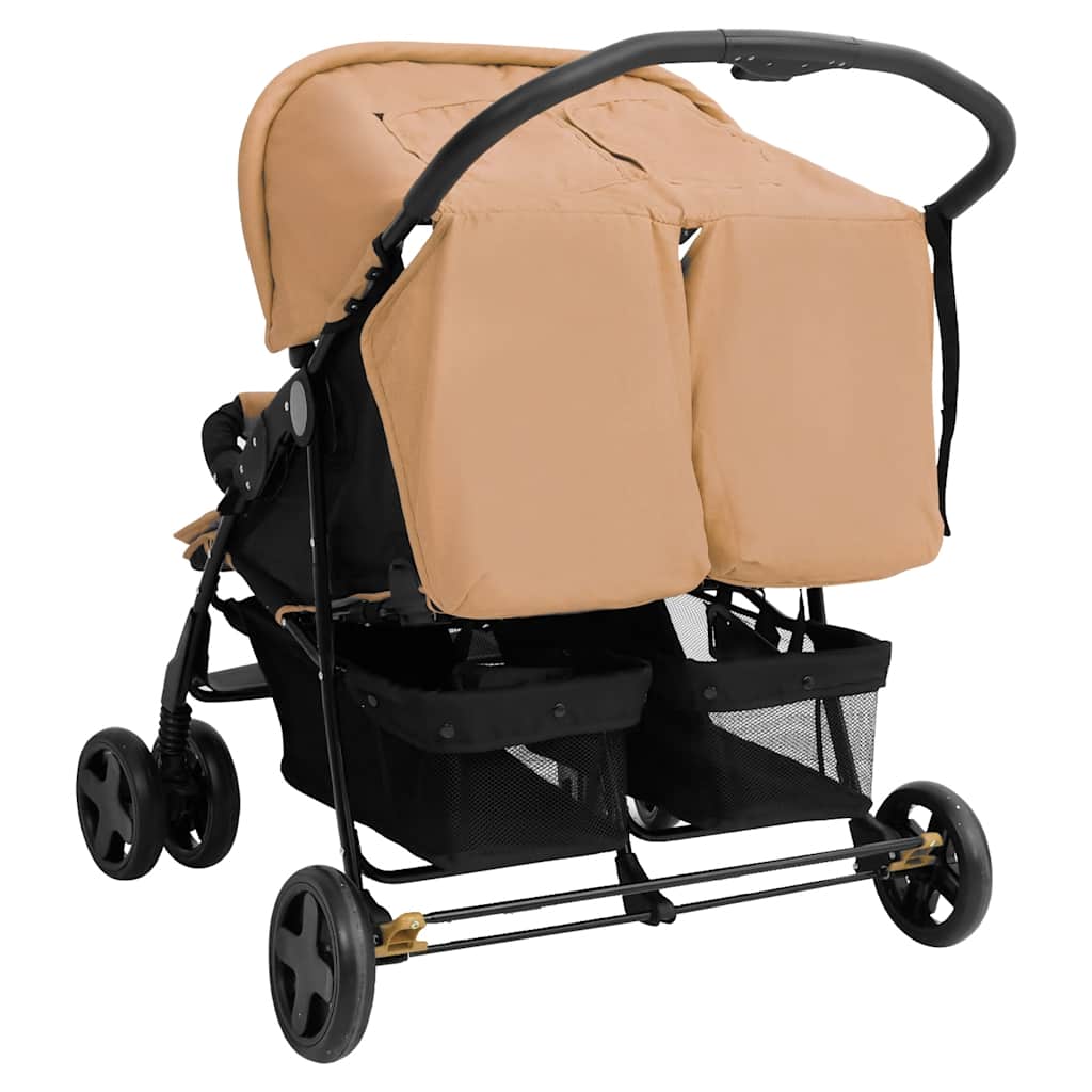 Vidaxl Twin Stroller Twin Strollers Stroller