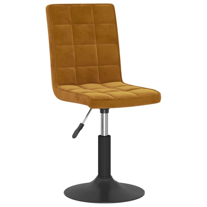 Draaibare Eetkamerstoelen – Eetkamerstoelen Met Armleuning – Keukenstoelen – Retro Stoelen – Eetkamerstoelen Set 4 – Comfortabel En Ergonomisch – Bruin Met Houten Poten