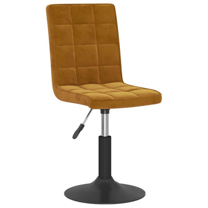 Draaibare Eetkamerstoelen – Eetkamerstoelen Met Armleuning – Keukenstoelen – Retro Stoelen – Eetkamerstoelen Set 4 – Comfortabel En Ergonomisch – Bruin Met Houten Poten