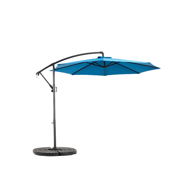 Grote Dubbelzijdige Parasol – Buitensparasoll – Tuinparasol – Terrasparasol – Zwembadparasol – 4,51 Meter Rechthoekig – Stalen Frame Met Crank