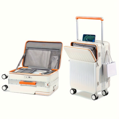 Reiskoffer Set – Koffer Met Wielen – Bagage – Trolley – Reistas – Zachte Fluwelen Zitting – Stevig Metalen Frame