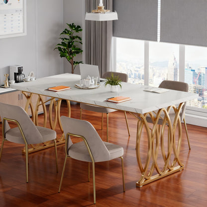 Bureau – Bureautafel – Computertafel – Kantoortafel – Werkplek – 160 cm Breed – Stevig Houten Frame