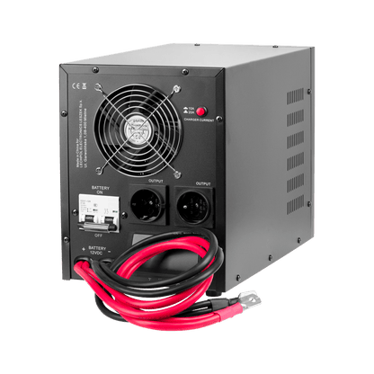 Stroomvoorziening – Ononderbroken Voeding – Noodstroomunit – No-break – UPS Noodvoeding – Back-up Stroomvoorziening – 1600W Vermogen – Zuivere Sinusgolf Uitgang