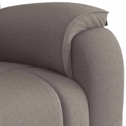 Verstelbare Massagestoel – Massagestoel – Ergonomische Stoel – Relaxstoel – Thuismassage – Taupe – 6 Vibratiepunten – Handmatige Verstelling Tot 135°