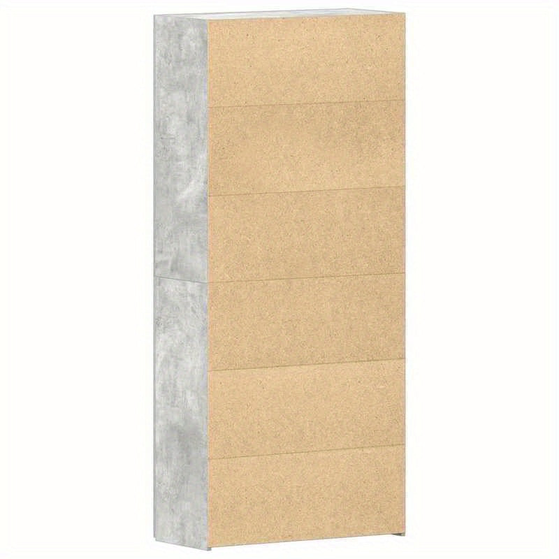 Schoenenkast – Schoenenrek – Schoenenopberger – Schoenenkastje – Schoenenmeubel – Verticale Ruimtebesparing – Duurzaam Hardhout – Beton-Grijs